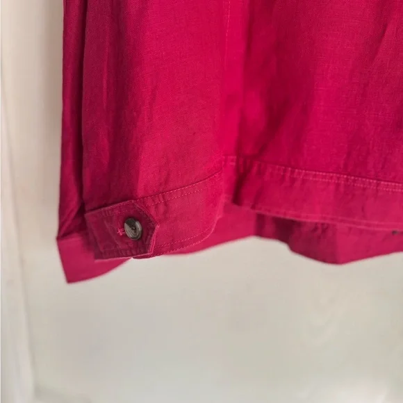 NWOT Coldwater Creek Linen Jacket - Picture 6 of 9